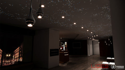 Hviezdne nebo OPTIC - plocha 3x2 m