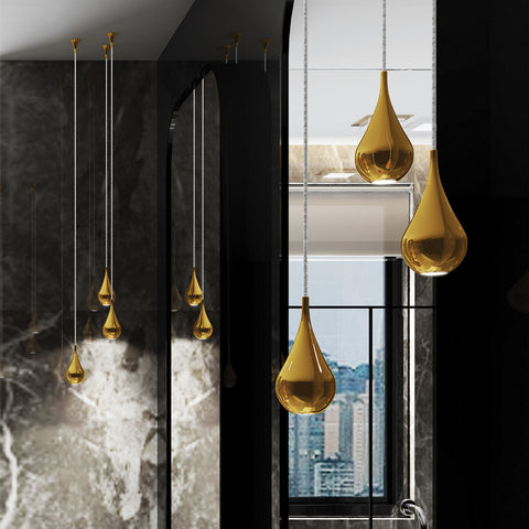 Teardrop Single Mini - zlatá