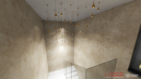 Teardrop Single Mini - zlatá