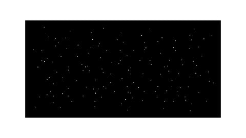 Optical starry sky - set of 230 fibers, area 2x1m