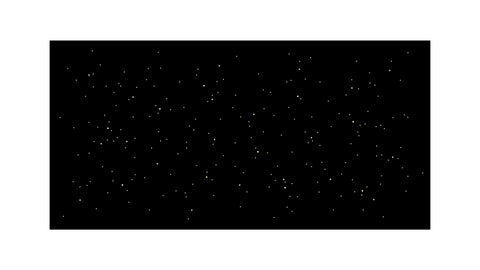 Optical starry sky - set of 230 fibers, area 2x1m