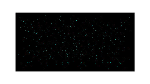 Optical starry sky - set of 230 fibers, area 2x1m